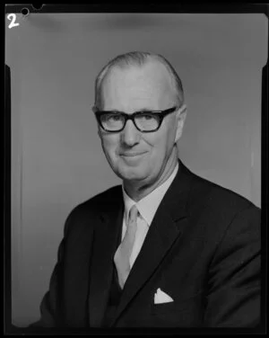 National Bank, portrait of Mr Henderson