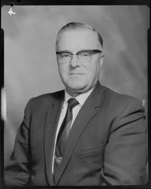 National Bank, portrait of Mr Rodger