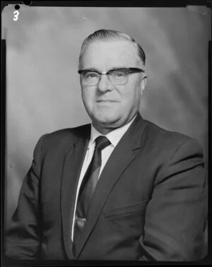 National Bank, portrait of Mr Rodger