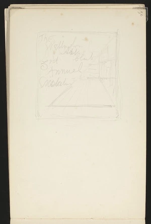 Hill, Mabel, 1872-1956 :The Wellington Sketch Club. 3rd annual exhibition [December 1894?]