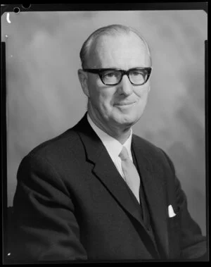 National Bank, portrait of Mr Henderson