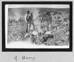 Camp for World War I soldiers in Palestine, during the Palestine campaign