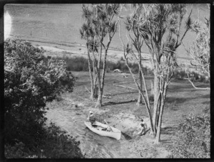 Boat on Lake Rotoehu