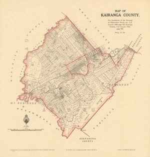 Map of Kairanga County.