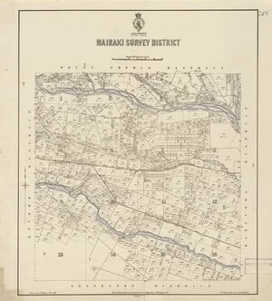 Mairaki Survey District [electronic resource] / drawn by J.M. Kemp.