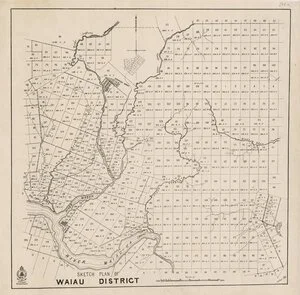 Sketch plan of Waiau District [electronic resource].