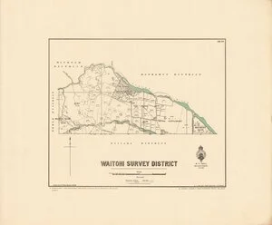 Waitohi Survey District [electronic resource] / drawn by G.P. Wilson, revised, H.K.