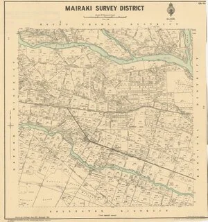 Mairaki Survey District [electronic resource] / drawn by J.M. Kemp, June 1881.