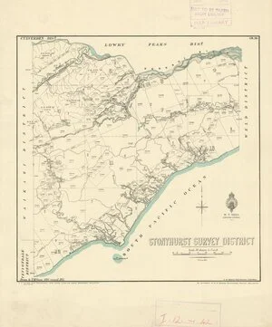 Stonyhurst Survey District [electronic resource] / drawn by T.M. Grant, 1881, revised 1915.