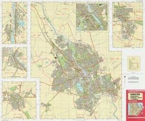 Street map of Hamilton, Ngaruawahia, Cambridge, Huntly, Te Awamutu