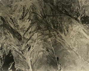 Aerial photograph of the Southern Alps