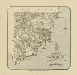 Goughs Survey District [electronic resource] / drawn by H. McCardell, December 1887.