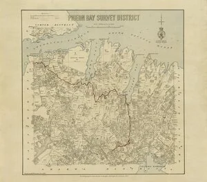 Pigeon Bay Survey District [electronic resource] / drawn by H.McCardell, June 1889.