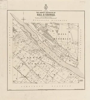 The survey districts of Hall & Corwar [electronic resource].