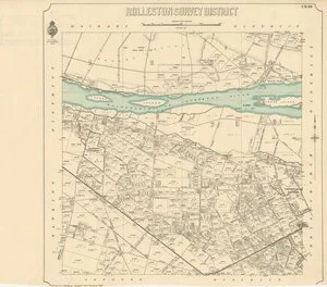 Rolleston Survey District [electronic resource] / drawn by J.M. Kemp, August 1887.