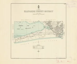 Ellesmere Survey District [electronic resource] / drawn by A.L. Haylock, Oct. 1896.