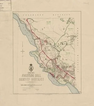 Fighting Hill Survey District [electronic resource] / drawn by A.G. Spreat.