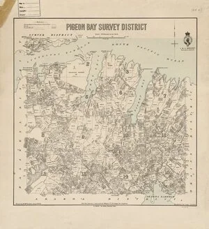 Pigeon Bay Survey District [electronic resource] / drawn by H.McCardell, June 1902.