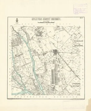 Spaxton Survey District [electronic resource] / drawn by H. McCardell. March 1883.