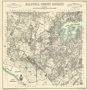 Halswell Survey District [electronic resource] / drawn by G.P. Wilson, July 1893.