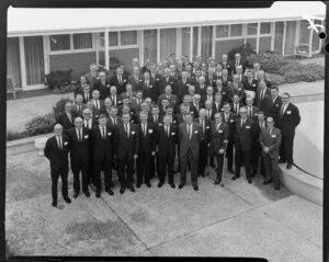 Bank of New South Wales,Public Relations,Large Group of Men outside