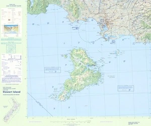 Stewart Island : New Zealand aeronautical chart 1:250 000.