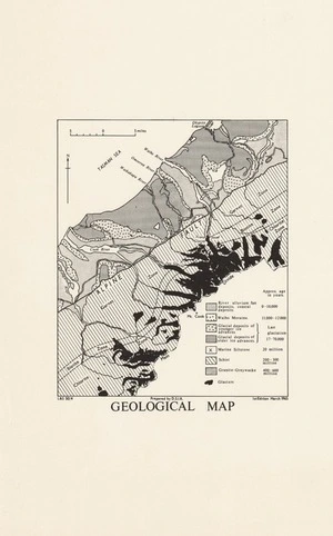 Geological map : [Westland District] / prepared by D.S.I.R..
