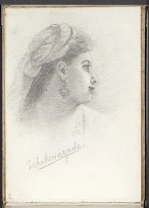 Hill, Mabel 1872-1956 :Scheherazade [1890?]