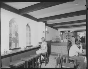 Hacienda, interior of Hacienda coffee lounge