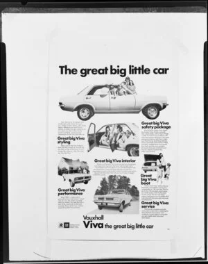 D.W., Vauxhall Viva advertisement