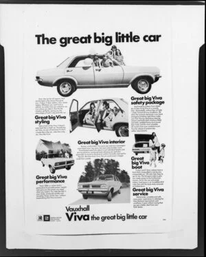 D.W., Vauxhall Viva advertisement