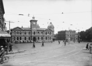 Cathedral Square, Christchurch, including Post Office