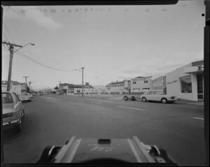 W.H. Lees & Co street scene in Lower Hutt