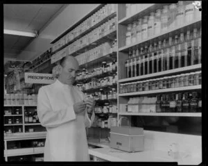 Dormer Beck chemist in pharmacy