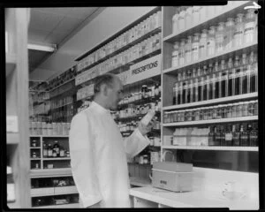 Dormer Beck chemist in pharmacy