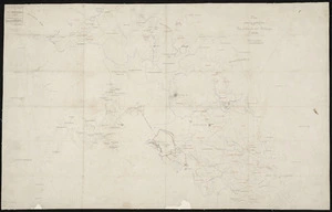 [Creator unknown] :Plan shewing part of the Bay of Islands and Hokianga districts [ms map]. [By the] General Survey Office, Auckland, 25th Sept., 1865.