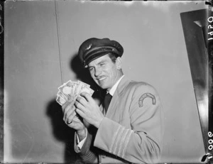 John Calvert with money