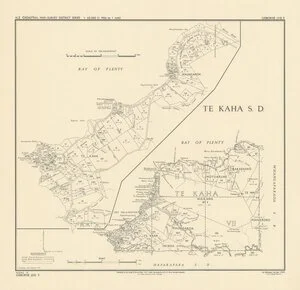 Te Kaha S.D. [electronic resource] / P.S. Menzies, delt. September 1952.