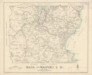 Mata and Waipiro S. Ds. [electronic resource] / drawn by W.J. Burton, 1940.