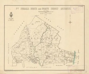 Pt. Nuhaka North and Paritu Survey District [electronic resource] / drawn by C.T. Brown, August 1928.