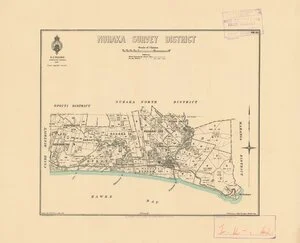 Nuhaka Survey District [electronic resource] / drawn by C.T. Brown, May 1929.