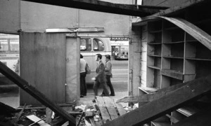 Shop demolition, Queen St