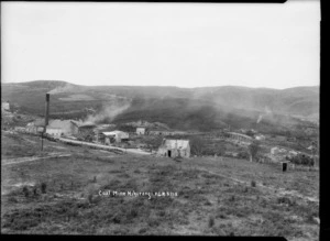 Coal mine at Hikurangi, Whangarei district, Northland