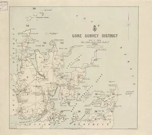 Gore Survey District [electronic resource] / J.E. Leahy, delt. July 1900.