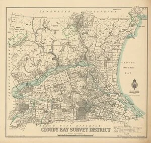 Cloudy Bay Survey District [electronic resource] / drawn by K.P. Potete, June 1934.