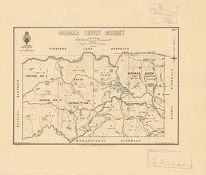 Mohaka Survey District [electronic resource] / drawn by C.T. Brown, May 1929.