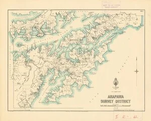 Arapawa Survey District [electronic resource] / drawn by F.E. Greenfield.