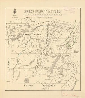 Spray Survey District [electronic resource] / drawn by W.T. Nelson, May 1901.