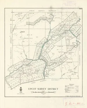 Upcot Survey District [electronic resource] / K.P. Potete, delt. 1941.