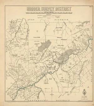 Hodder Survey District [electronic resource] / drawn by W.T. Nelson, July 1901.